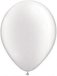 White Helium Filled Balloon