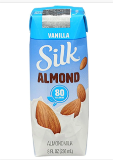 Silk's Vanilla Almond milk