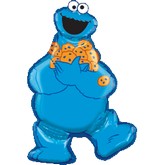 Mylar - 31" Sesame Street Cookie Monster