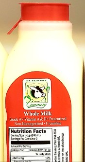 Local Mt. Crawford Whole Milk