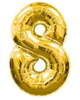 32 INCH Foil EIGHT Balloon