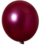 Maroon Helium Filled Balloon