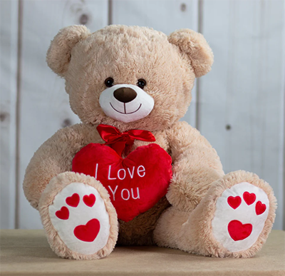 Valentine's Package: 34" I Love You Bear