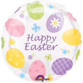 18" Happy Easter Eggstavaganza Balloon