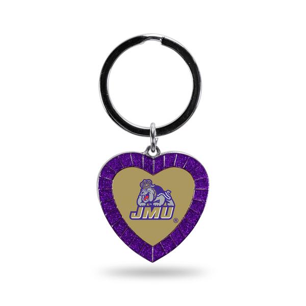 Purple Rhinestone Heart