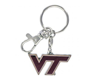 VIRGINIA TECH HEAVYWEIGHT KEYCHAIN