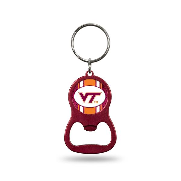 Virginia Tech Maroon Bottle Opener Keychain